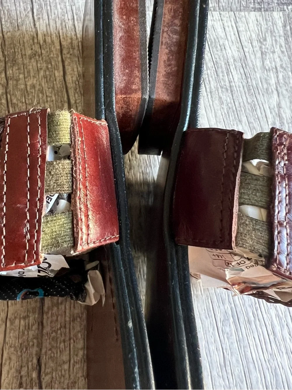 N/A brown woven